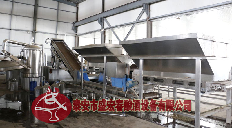 河南壽酒智能化釀酒設備生產線